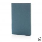 A5 FSC® hardcover notitieboek, blauw