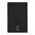 A5 FSC® standard softcover notitieboek, zwart - 3