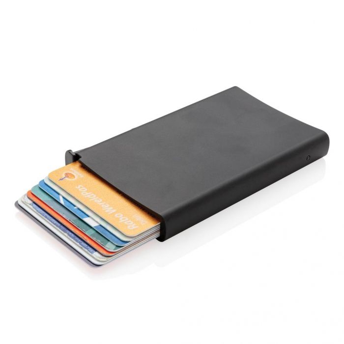 Standaard aluminum RFID kaarthouder, zwart - 1