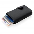 Standaard aluminium RFID kaarthouder met PU portemonnee, zwa