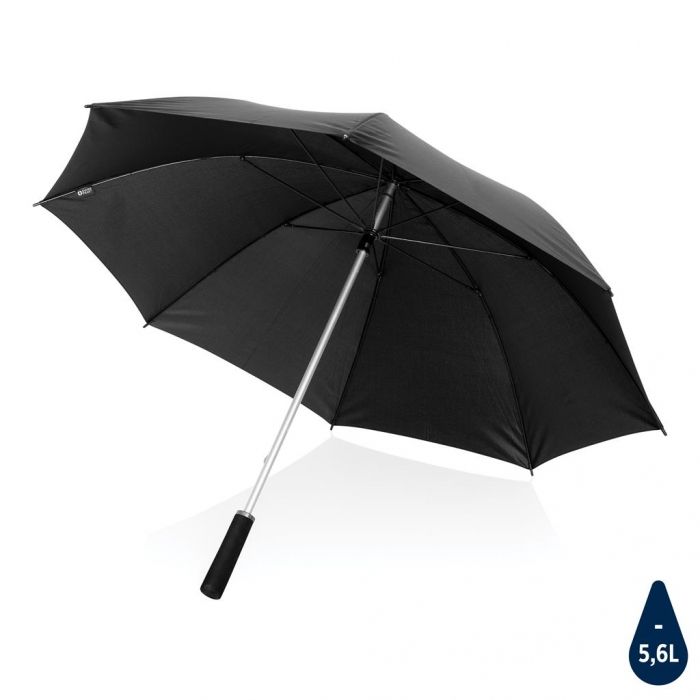 Swiss Peak Aware™ Ultra-light manual 25” Alu paraplu, zwart - 1