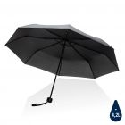 20.5" Impact AWARE™ RPET 190T mini paraplu, zwart
