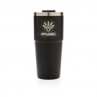 Voorgegraveerde Light up logo mok, zwart - 2