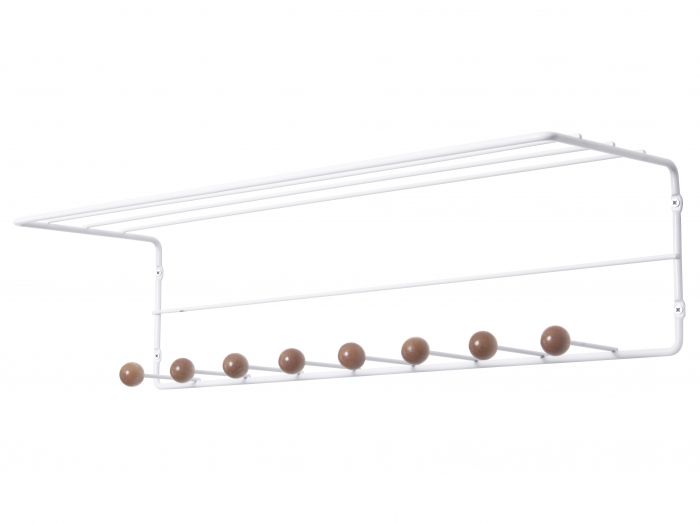 Hat rack Saturnus Wide w. wooden balls - 1