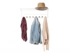 Hat rack Saturnus Wide w. wooden balls - 2