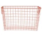 Basket Linea large neon orange