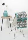 Fleece rug Triangles grey, Design Studio Stijll - 3