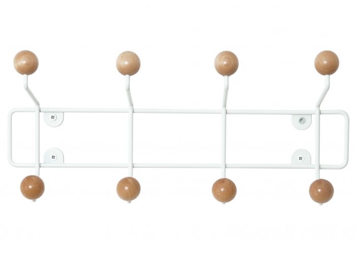 Hat rack Saturnus w. wooden balls - 1