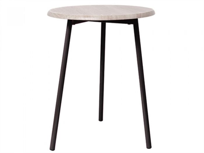 Side table metal black - 1