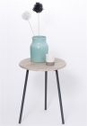 Side table metal grey