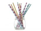 Mason jar w. straw assorted - 2