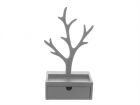 Jewellery Tree w. drawer grey