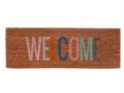 Door mat Welcome multi colour coir