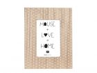 Photo frame White Patterns wood, BOX32 Design - 2