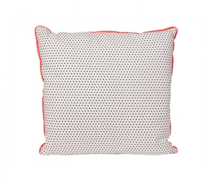 Cushion Dots square grey, BOX32 Design - 1
