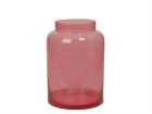 Vase Pure pink transparent glass