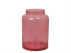 Vase Pure pink transparent glass