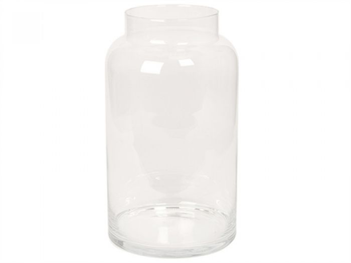 Vase Pure clear transparent glass XL - 1
