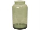 Vase Pure green transparent glass XL