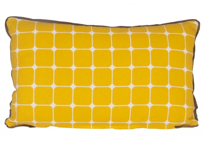 Cushion Tiles ochre yellow, Design Studio Stijll - 1