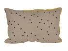 Cushion Confetti Hearts grey rectangle, BOX32 Des. - 1