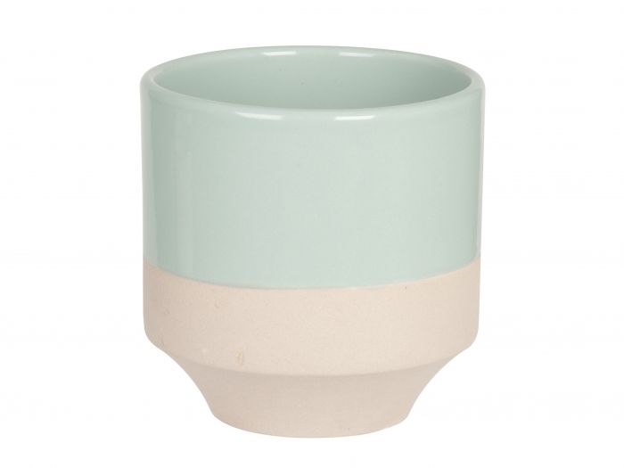 Plant pot Native medium light silt w. dusk blue - 1