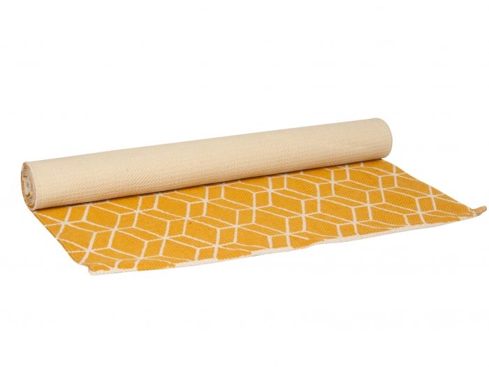 Carpet Hexagon yellow small, BOX32 Design - 1