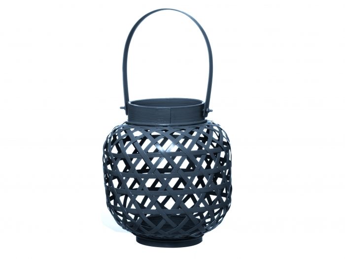 Lantern Web bamboo night blue - 1