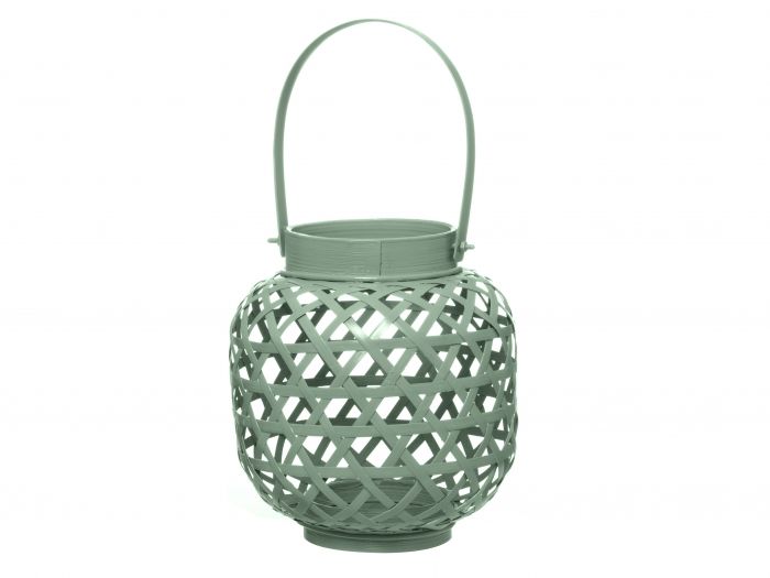 Lantern Web bamboo jungle green - 1