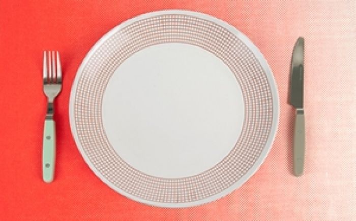 Place mat Ombre neon orange - 1