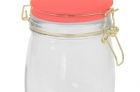 Storage jar Candy glass medium, neon orange lid - 2