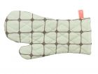 Oven glove Tiles cotton grayed jade - 1