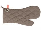 Oven glove Tiles cotton grayed jade - 2