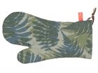 Oven glove Jungle cotton green