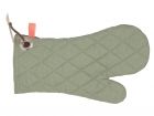 Oven glove Jungle cotton green - 2