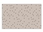 Table cloth Heart Confetti cotton mouse grey - 2