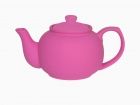 Tea pot Silk neon pink
