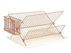 Dish rack copper plated