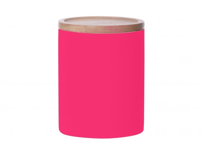 Canister Silk neon pink large - 1