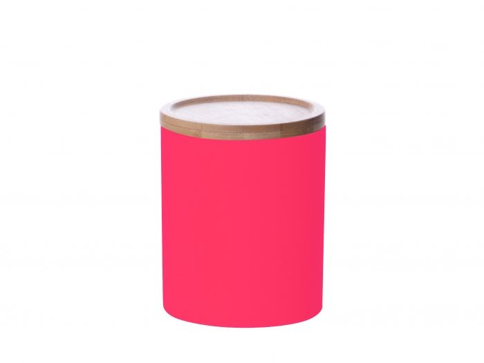Canister Silk neon pink medium - 1