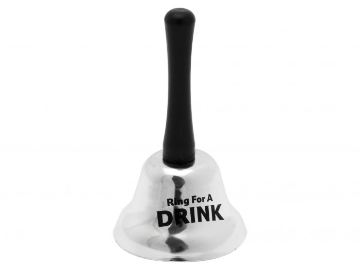 Bell Ring for a Drink metal silver - 1