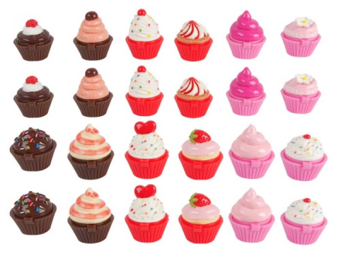 Lip gloss Cupcakes assorted designs - 1