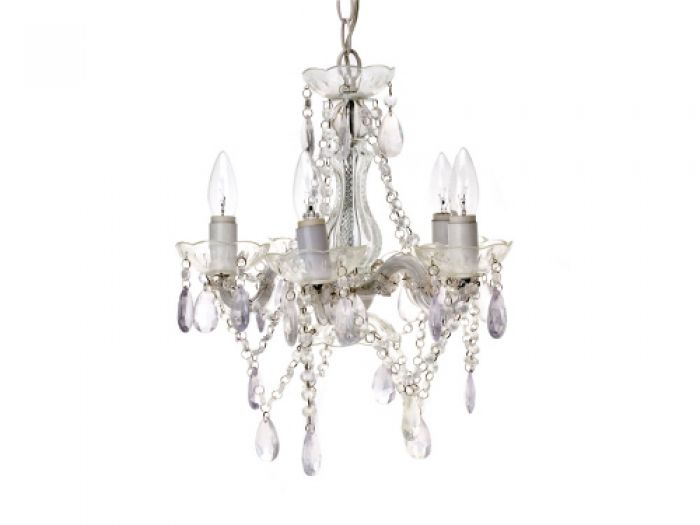Lamp chandelier Gypsy small clear 5 arms - 1