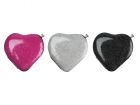 Make up set Glitter Heart assorted, H. 8cm