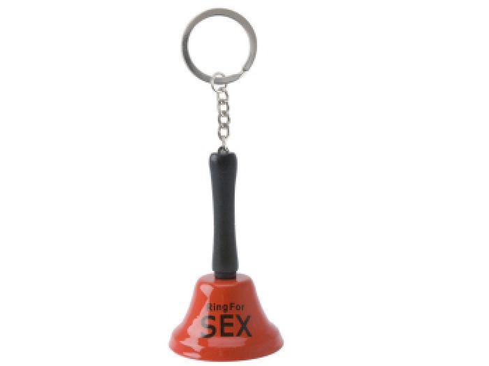Keychain Ring for Sex red - 1