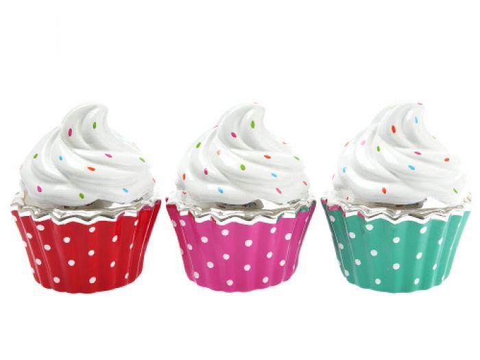 Moneybank Whipped Cream Cup Cake ceramic - 1