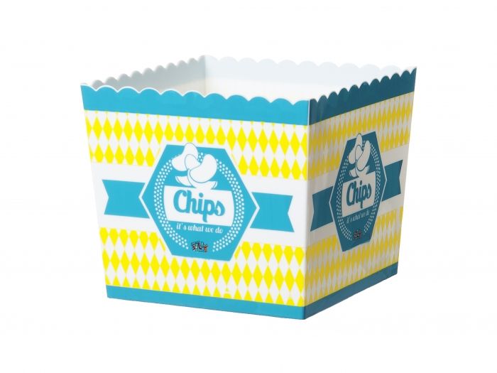 Chips bucket It's What We Do PP blue - 1
