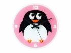 Wall clock Penquin pink, BOX32 Design