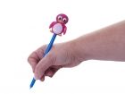 Ball pen Penguin w. moving wings plastic assorted - 2