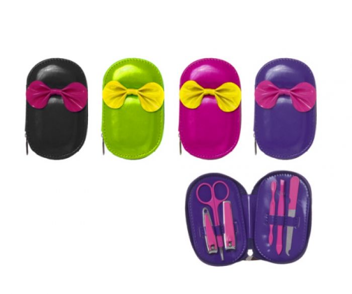 Manicure set Neon oval shape assorted - 1